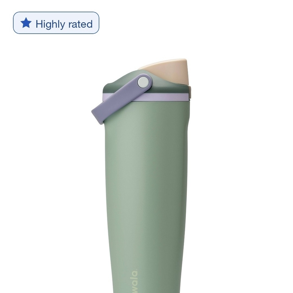 NWOT owala FreeSip Sway 40 oz Insulated Stainless Steel Tumbler "Misty Meadow" - Picture 10 of 16